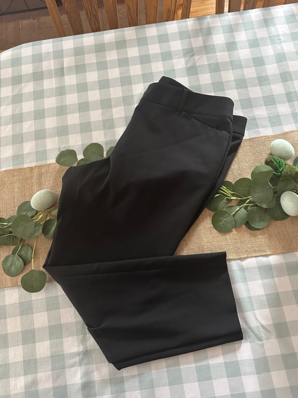 LOFT Black Julie Style Dress Pants